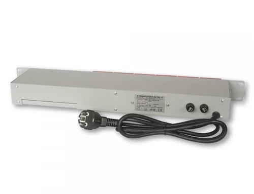 Tinycontrol 6G10A V2 Schuko Red | Power strip | IP, Rack 19'', 6x AC 230V socket 1