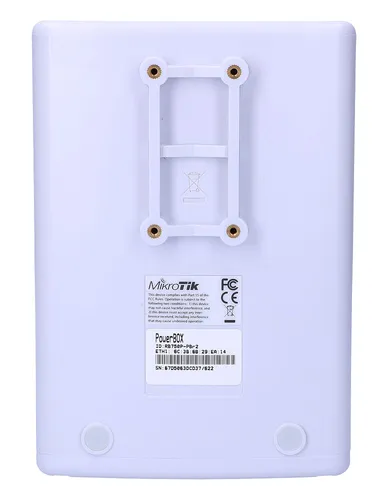 MikroTik PowerBox | Router | RB750P-PBr2, 5x RJ45 100Mb/s, outdoor, waterproof Częstotliwość CPU650 MHz