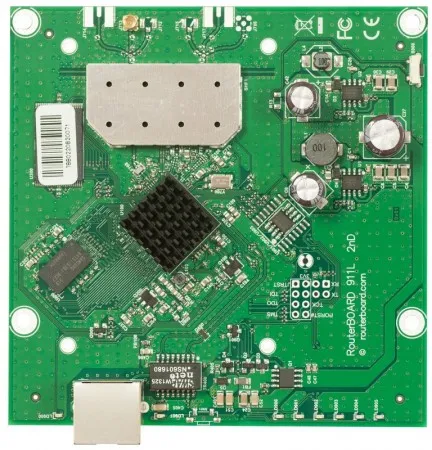 MikroTik RB911-2Hn | Router WiFi | 2,4GHz, 1x RJ45 100Mb/s Standardy sieci bezprzewodowejIEEE 802.11b