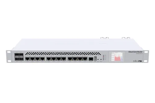 MikroTik CCR1036-12G-4S | Маршрутизатор | 12x RJ45 1000Mb/s, 4x SFP, 1x USB Ilość portów LAN12x [10/100/1000M (RJ45)]
