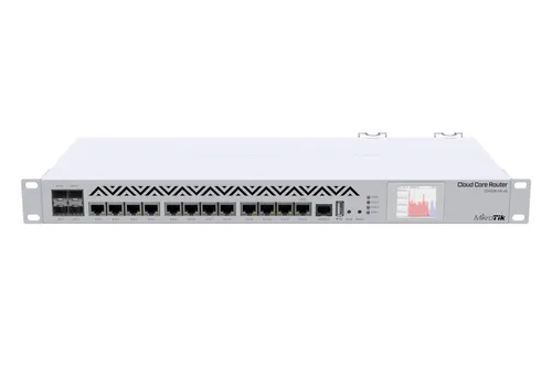 MikroTik CCR1036-12G-4S | Router | 12x RJ45 1000Mb/s, 4x SFP, 1x USB Ilość portów LAN12x [10/100/1000M (RJ45)]

