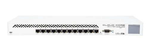 MikroTik CCR1016-12G | Router | 12x RJ45 1000Mb/s, 1x USB Ilość portów LAN12x [10/100/1000M (RJ45)]
