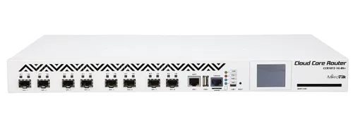 MikroTik CCR1072-1G-8S+ | Router | 8x SFP+, 1x RJ45 1000Mb/s, 2x USB, 1x microSD, 2x M.2 Ilość portów LAN8x [10G (SFP+)]
