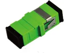 Extralink SC/APC | Adattatore | Monomodale, Simplex, senza orecchio, verde Typ adapteraSimplex