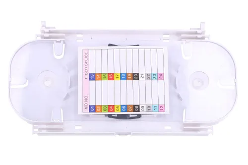 Extralink | Fiber optic splice tray | 24 core Kolor produktuBiały