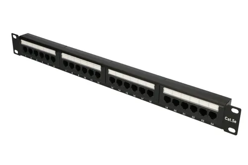 Extralink CAT5E UTP | Patchpanel | 24 port Patchpanel - ilość portów24