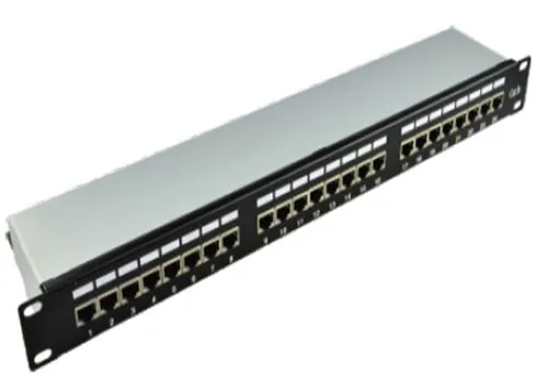 Extralink CAT5E FTP 1U | Patchpanel | 24 portas Patchpanel - ilość portów24