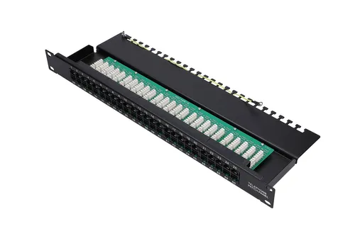 Extralink Voice | Patchpanel | 50 portas Typ obudowyRack (1U)