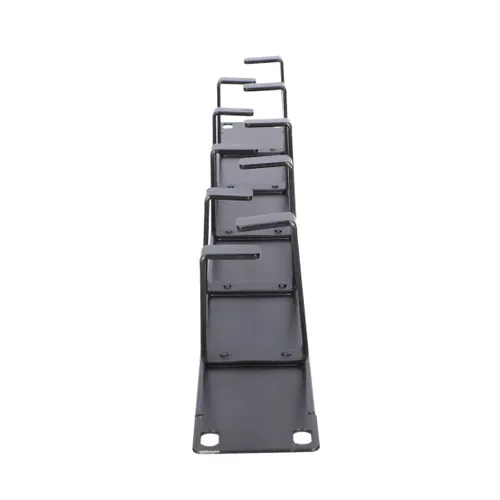 Extralink 6001 | Cable organizer | black ModelPanel zarządzania kablami