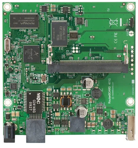 MikroTik RB411UAHL | Router | 1x RJ45 100Mb/s, 1x miniPCI, 1x USB Ilość portów LAN1x [10/100M (RJ45)]
