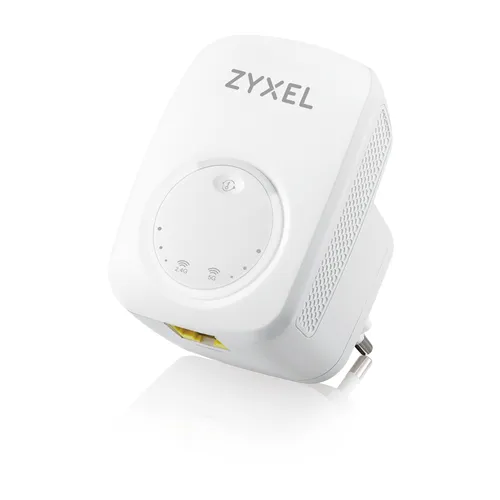 Zyxel WRE6505 V2 | Zesilovač signálu | AC750 Dual Band, 1x RJ45 100Mb/s Częstotliwość pracyDual Band (2.4GHz, 5GHz)