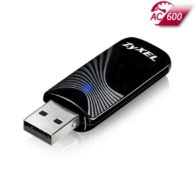Zyxel NWD6505 | WiFi-USB-Adapter | AC600, Dual-Band AntenaTak