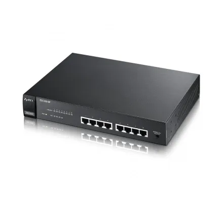 Zyxel ES1100-8P | Switch | 8x RJ45 100Mb/s, 4x PoE, Neřízený Ilość portów LAN8x [10/100M (RJ45)]

