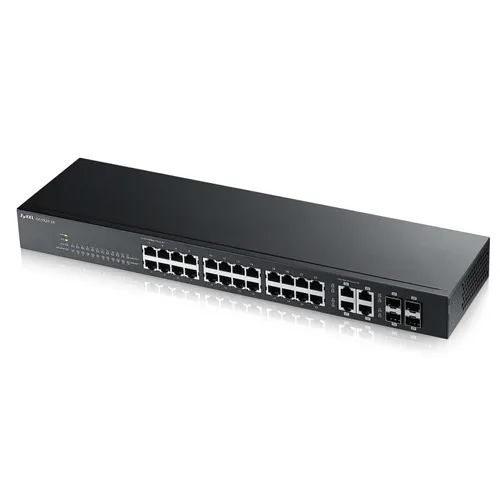 Switch Zyxel GS1920-24, 24x RJ45 1000Mb/s, 4x Combo RJ45/SFP, gestito Ilość portów LAN24x [10/100/1000M (RJ45)]

