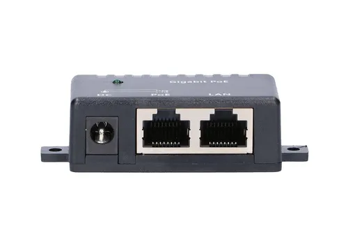 Extralink 1 Porta | Gigabit PoE Injector | 1x 1000Mb/s RJ45, Cubo Certyfikat środowiskowy (zrównoważonego rozwoju)CE, RoHS