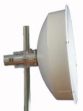 Jirous JRC-24 Duplex + 2x RP-SMA / Feminino | Antena parabólica | 5,45 - 5,9 GHz, 23,6 dBi, 2 pacotes Częstotliwość anteny5 GHz