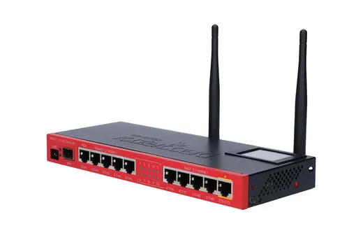 MikroTik 2011UiAS-2HnD | WiFi Router | 2,4GHz, 5x RJ45 100Mb/s, 5x RJ45 1000Mb/s, 1x USB Diody LEDTak