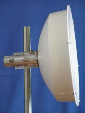 Jirous JRC-24 Duplex N/Female | párabolická anténa | 5,45 - 5,9GHz, 23,6dBi, 2-pack Częstotliwość anteny5 GHz