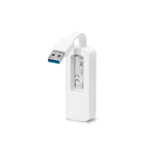 TP-Link UE300 | Ethernet adapter | 1x RJ45 1000Mb/s, USB 3.0 Głębokość produktu26
