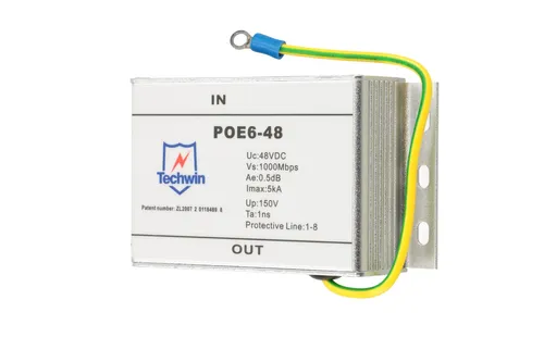 POE6-48 | PoE Protector de sobretensión| 1000Mbps