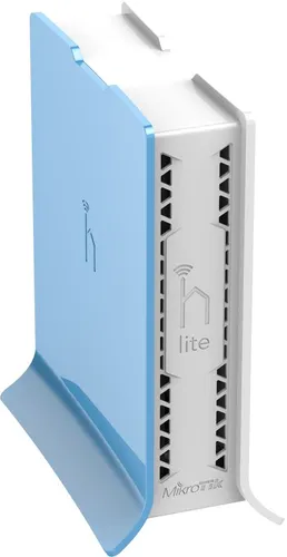 MikroTik hAP lite tower | WiFi роутер | RB941-2nD-TC, 2,4GHz, 4x RJ45 100Mb/s Standardy sieci bezprzewodowejIEEE 802.11b