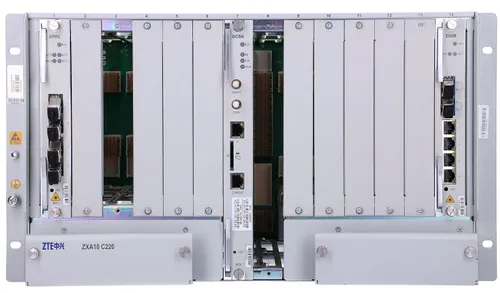 ZTE C220 | OLT | GPON, 1x EIG, 1x GCSA, 1x EPFC 0