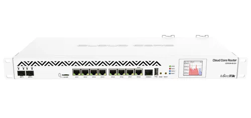 MikroTik CCR1036-8G-2S+EM | Router | 8x RJ45 1000Mb/s, 2x SFP+, 1x USB Ilość portów LAN8x [10/100/1000M (RJ45)]
