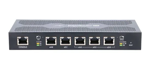 Ubiquiti ERPOE-5 | Router | EdgeMAX EdgeRouter, 5x RJ45 1000Mb/s Ilość portów LAN5x [10/100/1000M (RJ45)]
