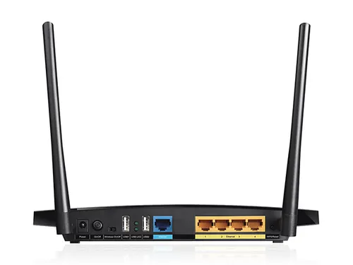 TP-Link TL-WDR3600 | WiFi-Router | Dual Band, 5x RJ45 1000Mb/s, 2x USB Standardy sieci bezprzewodowejIEEE 802.11n