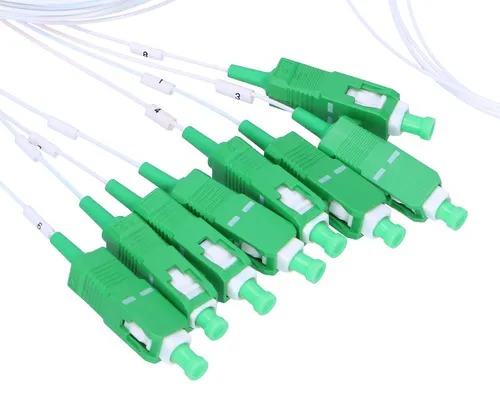 Extralink 1:8 PLC SC/APC | Splitter | 900um, 1,5m Liczba końcówek splittera1x8