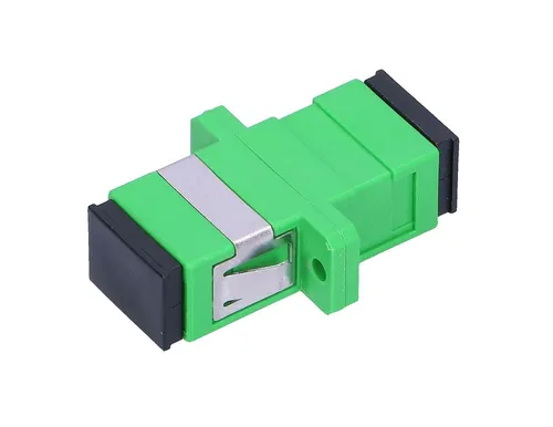 Extralink SC/APC | Adapter | Single Mode, Simplex, green Typ adapteraSimplex