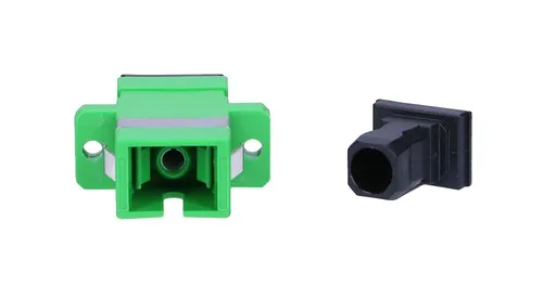 Extralink SC/APC | Adaptör | Tekli mod, Simplex, yeşil DupleksNie