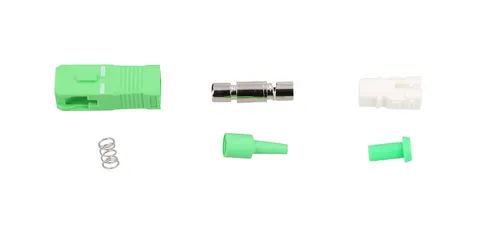 Extralink SC/APC | Connector parts | Simplex, for 900um cables, with ferrule 1