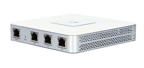 UBIQUITI USG UNIFI SECURITY GATEWAY 3X GIGABIT PORTS (WAN, LAN, VOIP) CertyfikatyCE, FCC, IC