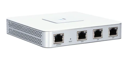 UBIQUITI USG UNIFI SECURITY GATEWAY 3X GIGABIT PORTS (WAN, LAN, VOIP) Diody LEDStatus