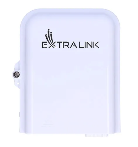 Extralink Carol | Caixa de fibra óptica | 8 soldas Kolor produktuSzary