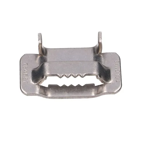 Extralink | Morsetto in acciaio | per cinturino in acciaio da 20mm, con dentellature ModelKlamra zakończeniowa