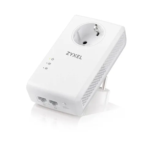 Zyxel PLA5456 Twin Pack | Powerline | 2x RJ45 1000Mb/s, 1x Power socket Ilość portów LAN2x [10/100/1000M (RJ45)]
