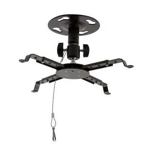 4WORLD UCHWYT SUFITOWY DO PROJEKTORÓW UCHYLNY/OBROTOWY, 12,6 CM, BLK 0