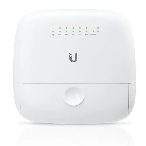 Ubiquiti EP-R6 Yönlendirici, EdgeMAX EdgePoint, 5x RJ45 1000Mb/s PoE, 1x SFP Ilość portów LAN5x [10/100/1000M (RJ45)]
