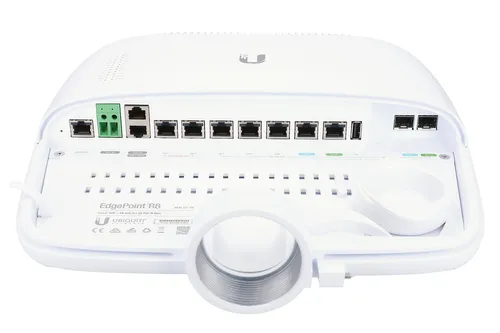 Ubiquiti EP-R8 | Router | EdgeMAX EdgePoint, 6x RJ45 1000Mb/s PoE, 2x RJ45/SFP Combo Ilość portów LAN2x [1G Combo (RJ45/SFP)]
