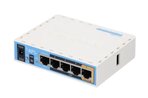 MikroTik hAP ac lite | WiFi роутер | RB952Ui-5ac2nD, Dual Band, 5x RJ45 100Mb/s Głębokość produktu28