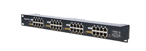 Extralink 16 Portový | Gigabit PoE Injector | 16x 1000Mb/s RJ45, Rackový kryt Ilość portów Ethernet LAN (RJ-45)32