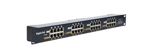 Extralink 16 Port | PoE инжектор Gigabit Ethernet | 16x 1000Mb/s RJ45, установка в стойку Możliwości montowania w stelażuTak