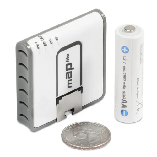 MikroTik mAP lite | Ponto de acesso | RBmAPL-2nD, 2x2 MIMO, 2,4GHz, 1x RJ45 100Mb/s Ilość portów LAN1x [10/100M (RJ45)]
