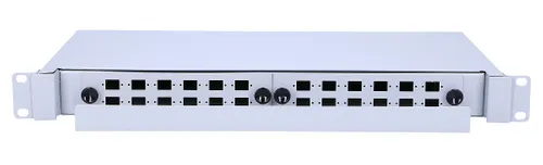 Extralink 24 Core | Patch panel | 24 puertos, blanco Max. liczba spawów24 Core