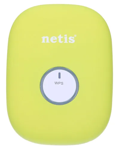 Netis E1+ | Zesilovač signálu WiFi | 300Mb/s, 2,4GHz, 1x RJ45 100Mb/s, zelený Ilość portów LAN1x [10/100M (RJ45)]
