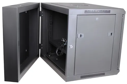 Getfort 9U 600x550 | Racková skříň | montovaná na stěně, dvousekční 4