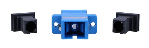 Extralink SC/UPC | Adaptér | Jednomodový, Simplex, Modrý Connector typeSC/UPC
