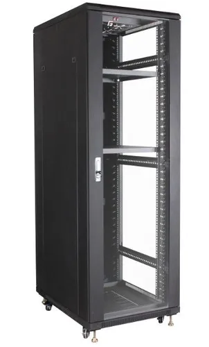 Getfort 37U 600x800 | Rackschrank | stehend, 2 Regale, 4 Lüfter 1